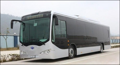 BYD full electric bus
