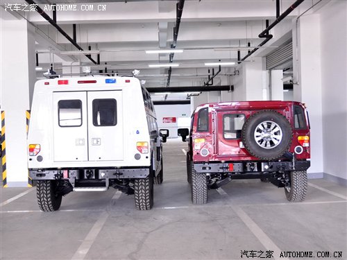 Dongfeng 'Hummer' police version for Shanghai