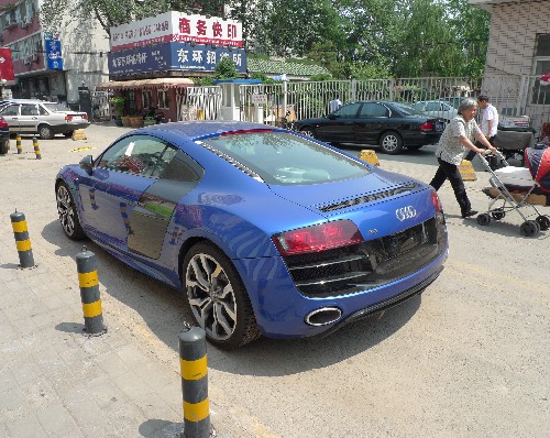 Spotted in China: Audi R8 V10