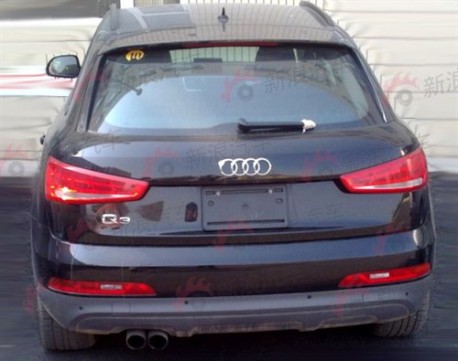 Audi Q3 testing in China