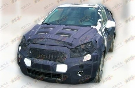 Buick Encore SUV testing in China
