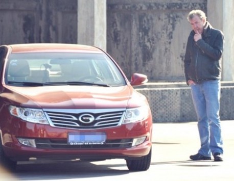 Top Gear filming in China