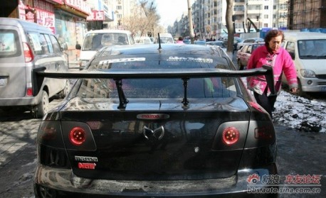Extreme Tuning from China: Mazda 3 sedan