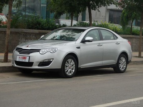 facelifted Roewe 550