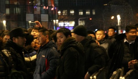 Apple iPhone 4S launch at the Apple Store Beijing