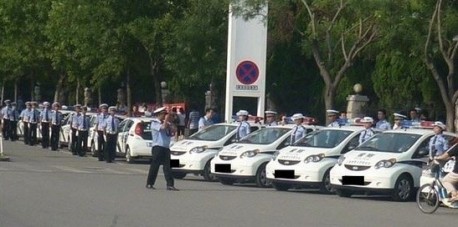 BYD F0 police car from China