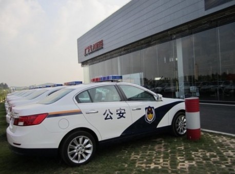 Guangzhou Auto Trumpchi police car