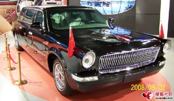Hongqi of China; the Lincoln years