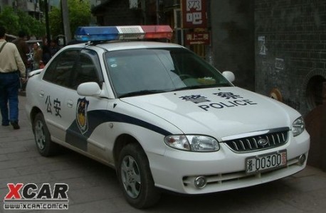 Kia Qianlima police car