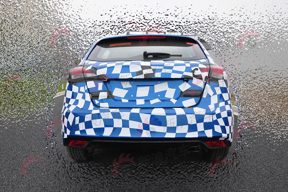 Spy Shots: new MG5 testing in China, dressed in blue