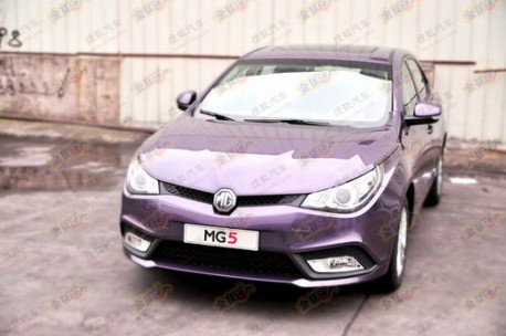 New MG5 in China