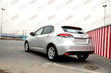 New MG5 in China