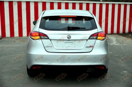 New MG5 in China