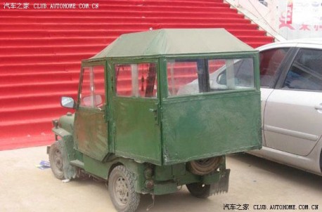 Home-made mini Jeep from China