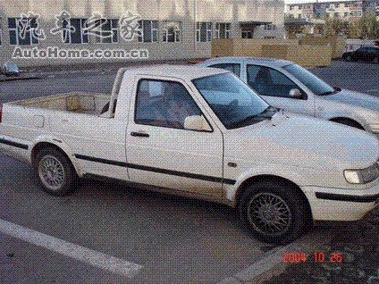 Volkswagen Jetta pickup truck from China