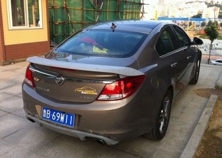 Buick Regal matte orange Taxi from China