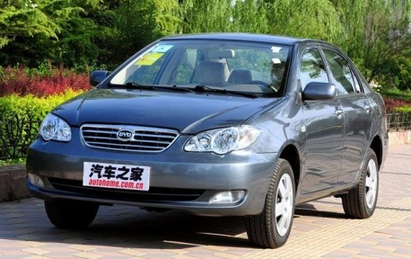 BYD F3 China