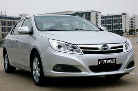 new BYD F3 Su Rui