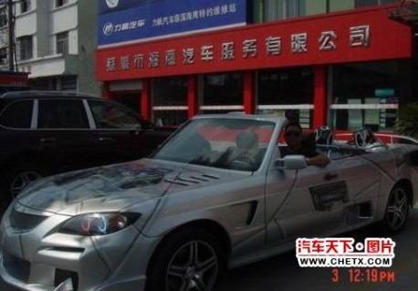 Extreme Tuning from China: Mazda 3 Convertible