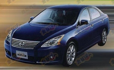 new Nissan Sylphy testing in China