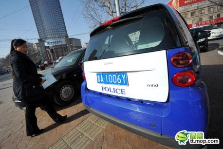 Smart police car from China