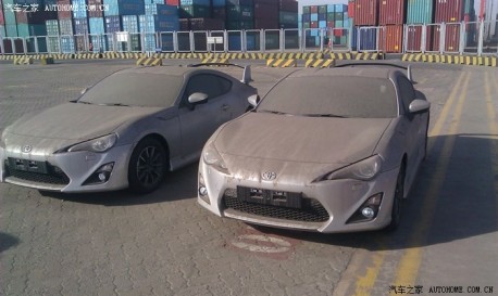 Toyota GT 86 arrives in China