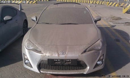 Toyota GT 86 arrives in China