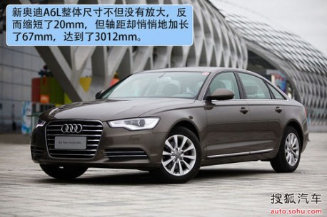 Audi A6L is Out in China