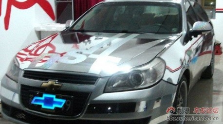 Chevrolet Epica in Chrome in China