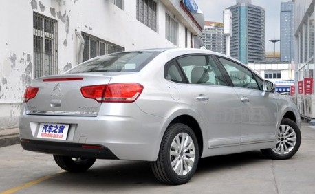 New Citroen C4 sedan