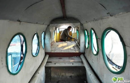 Farmer from China makes an airplane