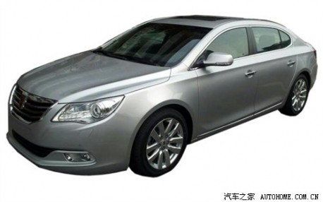 Roewe R95 in China