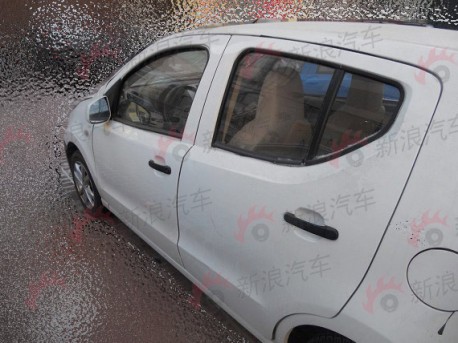 Zotye Z100 testing in China