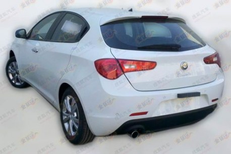 Alfa Romeo Giulietta testing in China