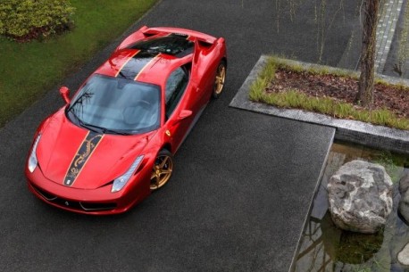 Special 'Dragon' Edition Ferrari 458 for China