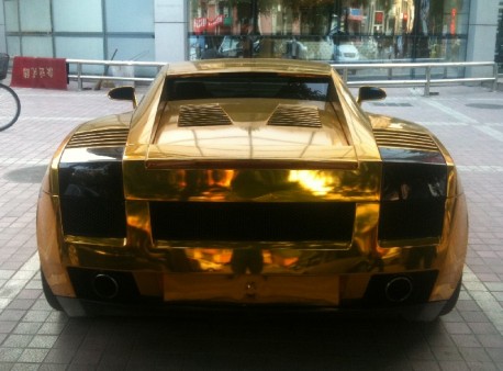 Lamborghini Gallardo in Gold from China