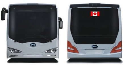 BYD electric bus