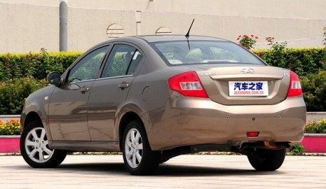 Chery E5 in China