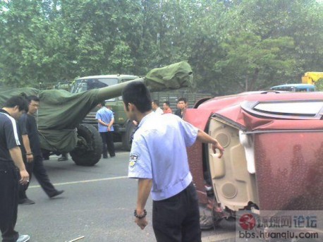 China car crash