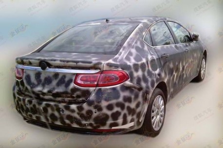 Fiat Viaggio testing in China