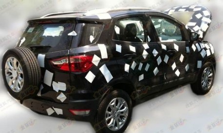 Ford Ecosport testing in China
