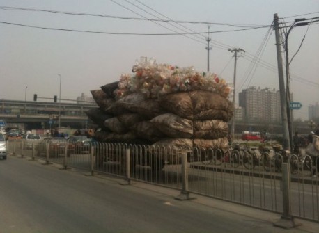 overloaded truck China
