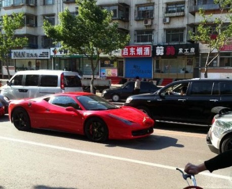 Supercar wedding in China