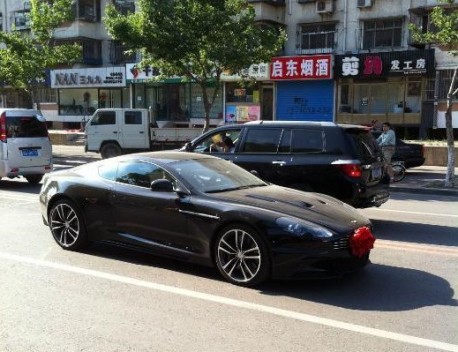 Supercar wedding in China