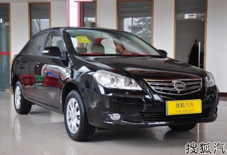 BYD G3 in China
