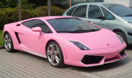 Pink Lamborghini Gallardo from China
