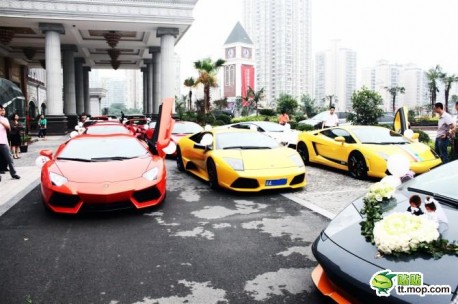 Supercar Wedding in China