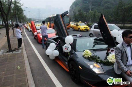 Supercar Wedding in China