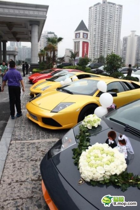Supercar Wedding in China