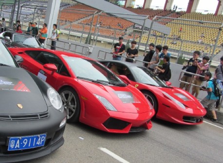 Super cars in China